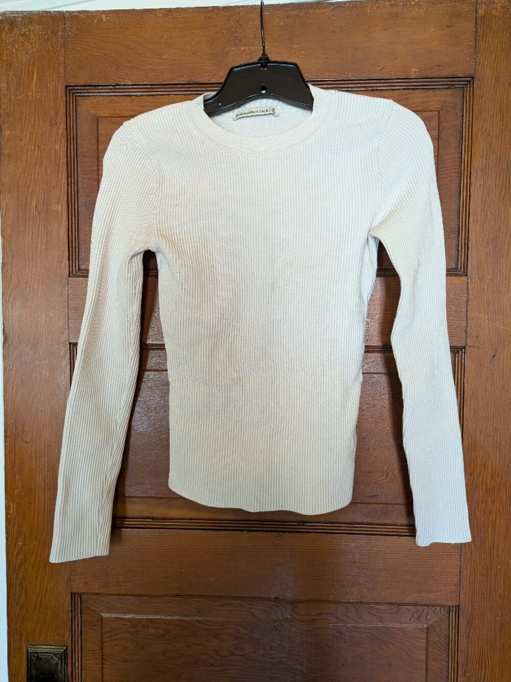 Abercrombie Ribbed Long Sleeve Top